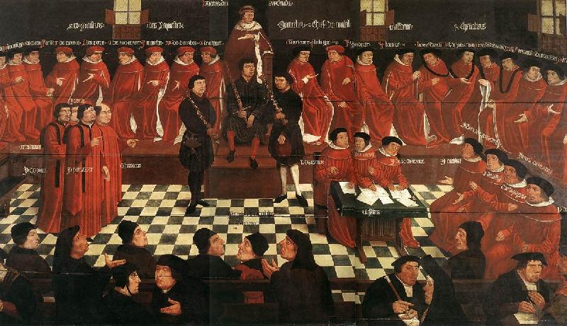 The High Council sdg, GOSSAERT, Jan (Mabuse)